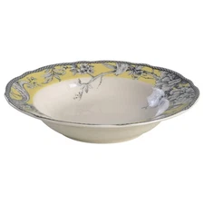 222 Fifth Adelaide Yellow Rimmed Soup Bowl 11963214