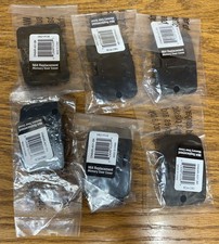 6x LOT Black Nintendo 64 Jumper Pak N64 Pack Memory Expansion Cover Replacement