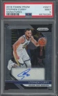2018 Panini Prizm Stephen Curry Auto Autograph Mint PSA 9