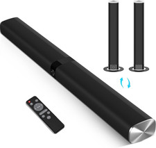 Sound Bar for Smart TV, 80W Soundbar with Bluetooth/Arc/Opt/Aux Connect, Dynamic