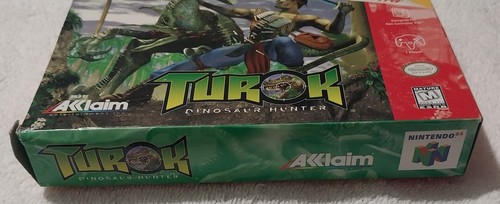Turok Dinosaur Hunter Nintendo 64 N64 Box Only - Picture 2 of 6