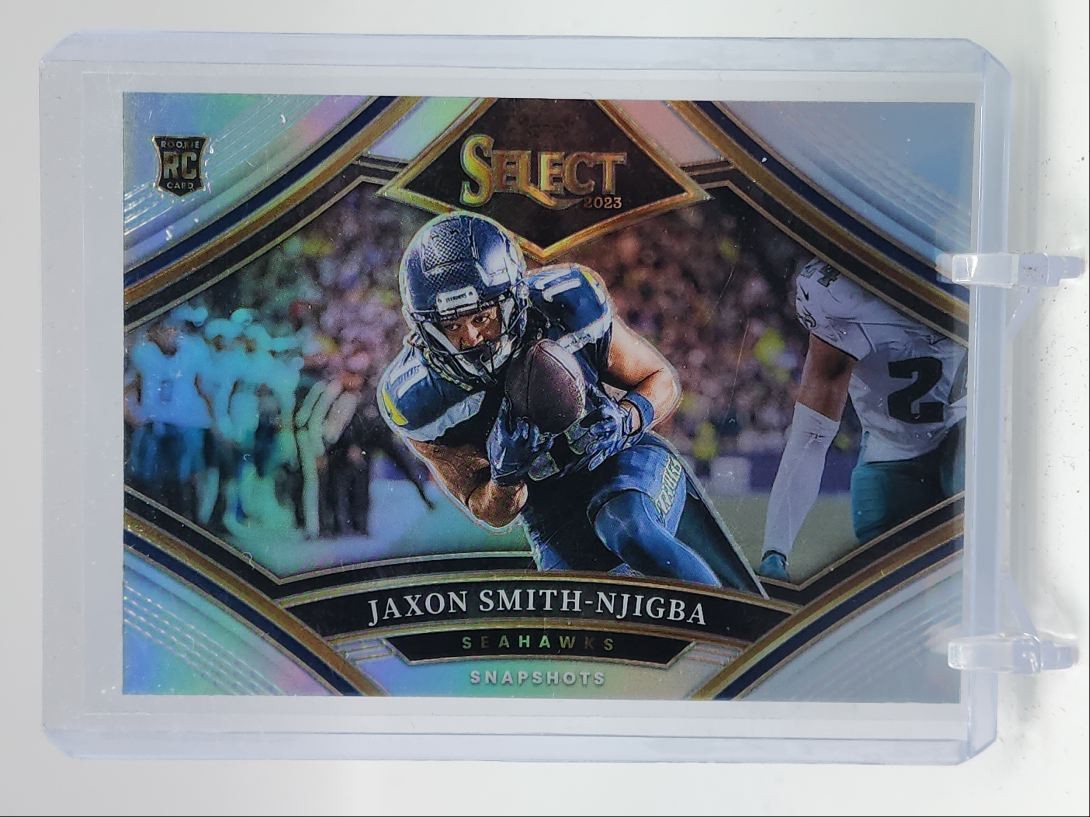 JAXON SMITH-NJIGBA 2023 SELECT ROOKIE SNAPSHOTS SILVER PRIZM RC Q5700