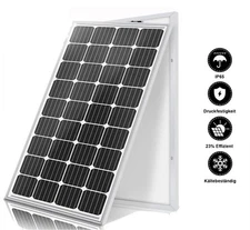 200W 12V Monocrystalline Solar Panel Solar Connectors High Efficiency Module PV