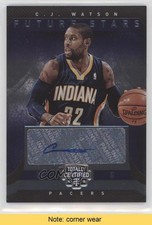 2014-15 Totally Certified Future Stars Signatures 37/99 CJ Watson Auto READ 9pp