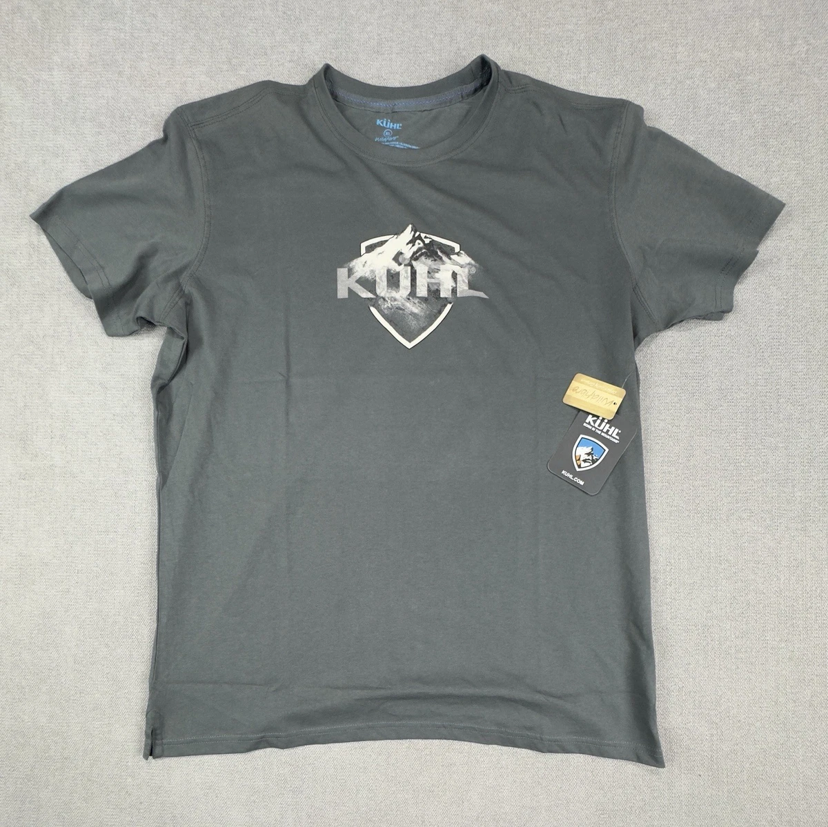 T-shirt Randonnée Kuhl Taille M Gris Foncé - Léger, Respirant, Occasion Très Bon état