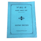 International Harvester 1937 No. 18 L-M Parts Price List Motor Trucks IH