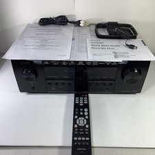 Denon AVR-S540BT 5.2 Channel 4k Ultra HD 2.2 HDMI HDCP2.2 Home Theater Receiver