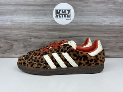 Adidas SAMBA OG 'Preloved Red' Leopard Print Pack (JI2734) Women's