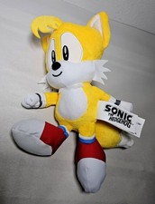 2021 Sega Sonic the Hedgehog Miles Tails Prower 10" Plush Toy Jakks Pacific