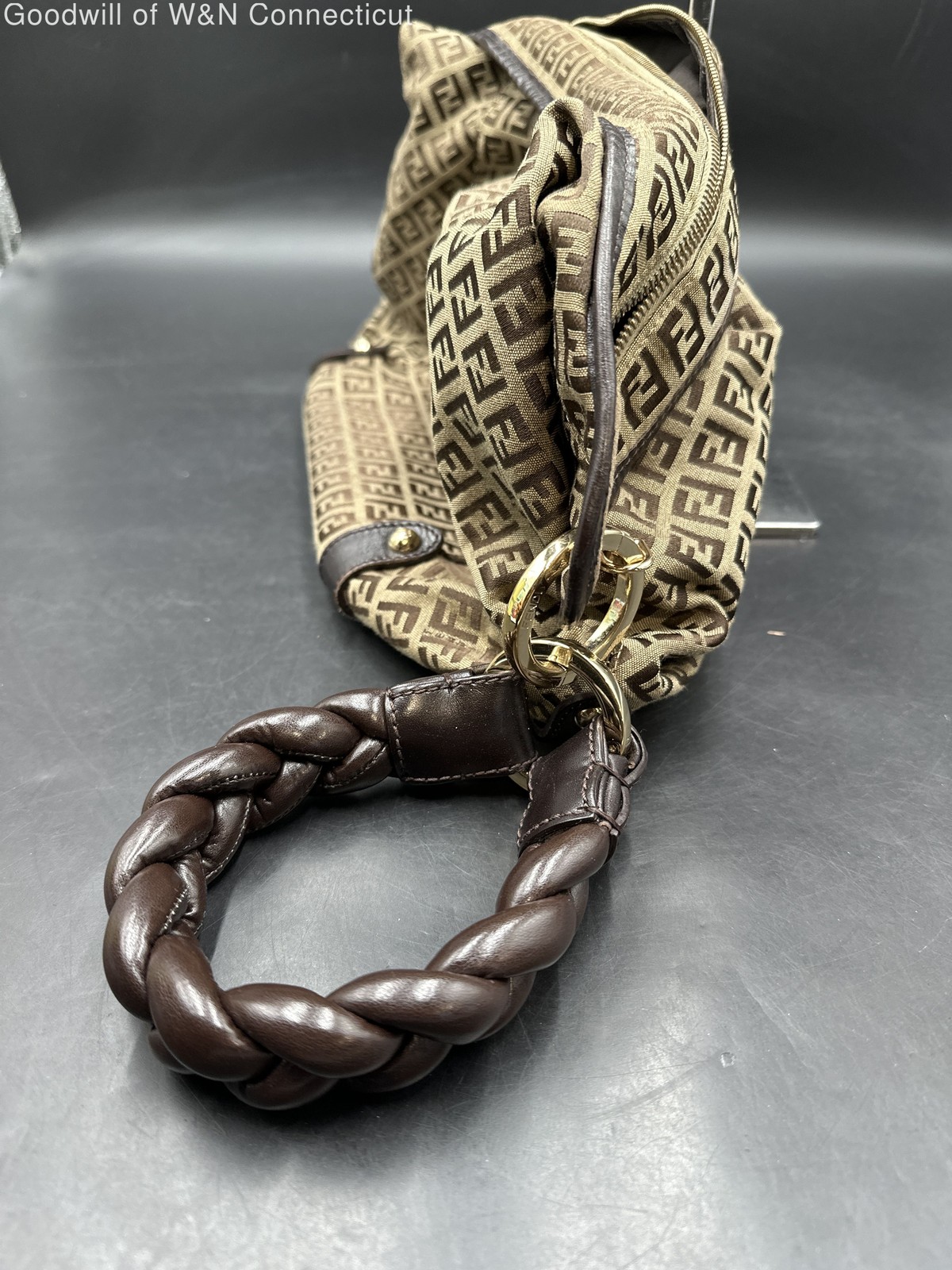 Authenticated Fendi Women's Brown Basic - image 8