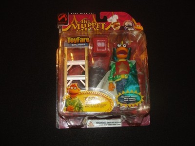2002 PALISADES MUPPET SHOW SUPERHERO SCOOTER ACTION FIGURE TOYFARE EXC NEW