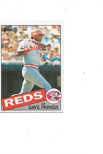 1985 TOPPS #175 REDS NEW HALL OF FAME DAVE PARKER