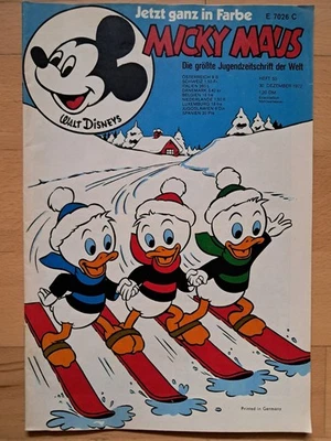 Micky Maus Nr.53 vom 30.12.1972 mit Olympia-Album, MMK-Gutscheinecke - TOP Z1 - Bild 1 von 4