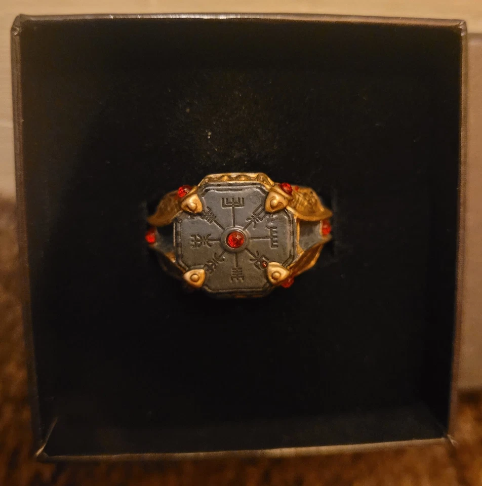 God Of War PS4 Stone Mason Edición Coleccionista Anillo de albañil con estuche! Foto 2 de 4