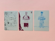 Byron Murphy 3x 2019 Absolute Red Cyan Black Rookie RC Printing Plates Lot 1/1