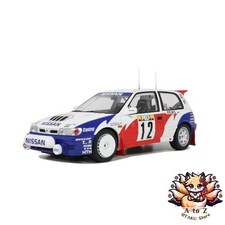 NEW Kyosho OttO mobile 1/18 Scale Nissan Sunny GTI-R Monte Carlo Rally 1992 #12
