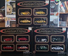 American Cruiser Premier Edition Police Fire  Taxi 1:64 Die Cast Sets Lot Of 3
