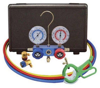 Automotive R134a 2-Way Manifold Gauge Set MSC-89660-PRO5 Brand New!