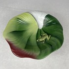 Vintage Limoges France Frog and Lily Pad Bowl Made in France Rare 7”