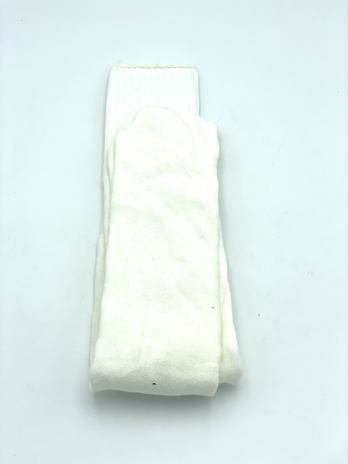 Vintage Sears 1980s 80s White Cushioned Crew Tube Socks Long 26”