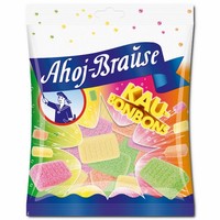 (6,67€/1Kg) Frigeo Ahoj-Brause Kaubonbons, Vegan, Bunt, Prickelnd 150G Beutel