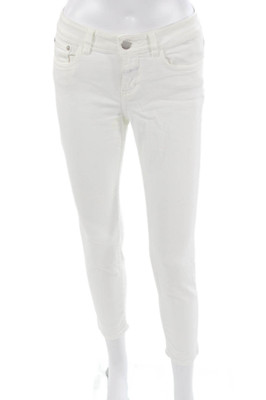 Closed Womens Denim Skinny Capris Jeans White Size 26