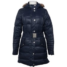 Tom Tailor, Daunenmantel, Damen, Größe: S, Blau, Pelz/Polyamid, Einfarbig #7Ev