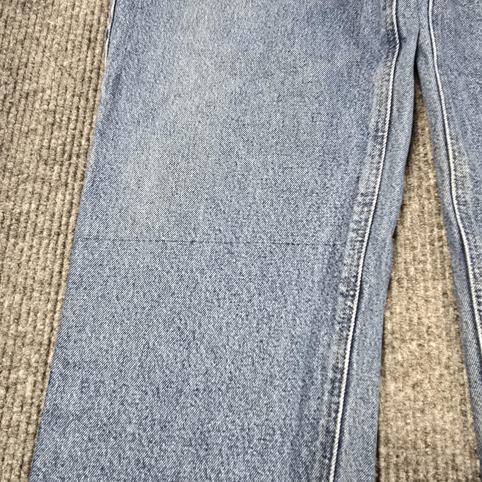 Carhartt Jeans Mens 42x32 Traditional Fit B18DST Relaxed Denim Workwear 38x30 thumbnail 7