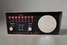 Bearcat 8 Model U Vintage 8-Channel Police Fire Scanner by Electra, No Cord