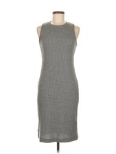 Nine West Women Gray Casual Dress M