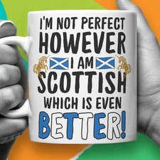 Patriotic Scottish Mug Funny Scotland Birthday Gift Coffee Cup St Andrew 11oz