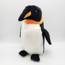 Aurora Emperor Penguin Plush 12" Hard Eyes Stuffed Toy Destination Nation 2016