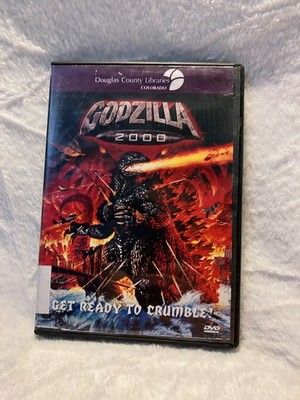 Godzilla 2000 Get Ready To Crumble Good Used Condtition DVD Library Copy