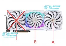A  B For Cooling Fan CF1010H12S RX 7900XT 7900XTX
