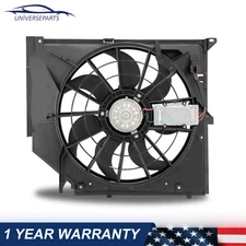 New Radiator Cooling Fan 17117510617 For 00-2001 BMW 323CI 325XI 325i 328i 330i