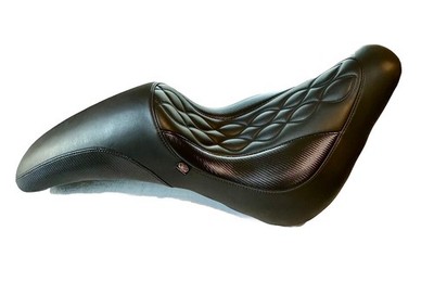 Mustang Tripper Fastback Seat For 2018-2021 Harley-Davidson Softail Slim - 75065