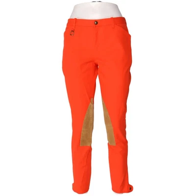 Ralph Lauren, Reithose, Größe: 38, Rot, Baumwolle/Elasthan/Leder, Einfarbig #KeG - Bild 1 von 4