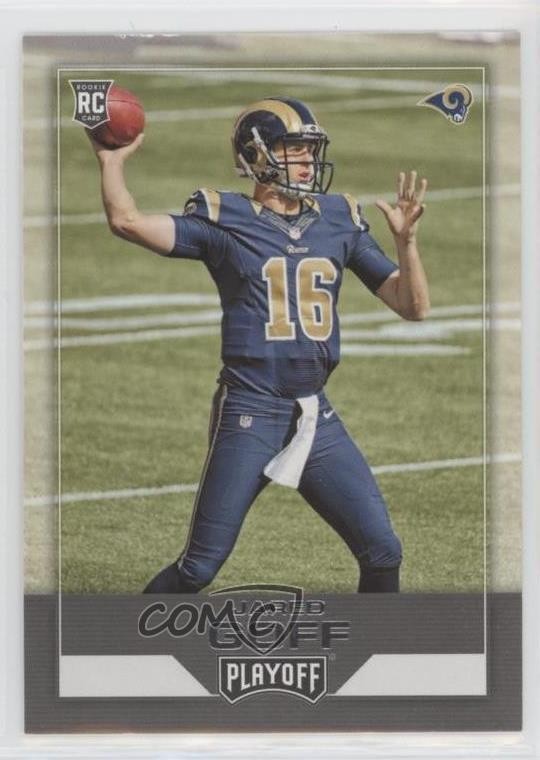 2016 Panini Playoff Rookies Jared Goff #201 uk2
