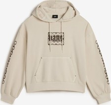 Brand New Vans Womens After Dark Retro Hoodie Taupe Mist Size S