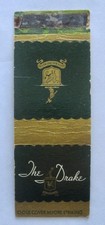THE DRAKE HOTEL VINTAGE MATCHBOOK COVER