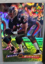 1996 Topps Stadium Club - Willie McGinest #185 Matrix New England Patriots