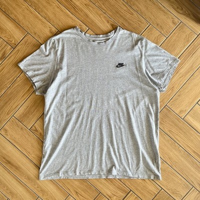 Nike Tee, Sporstwear t-shirt, basic Vintage tee 90s y2k swag herren Grau XL