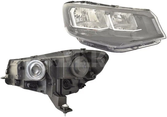 Hauptscheinwerfer PY21W H7 H15 rechts für VW Caddy V Großraumlimousine SBB SBJ - Bild 1 von 1
