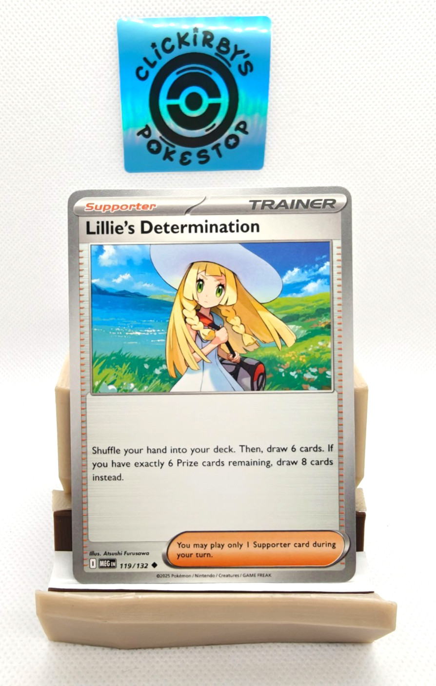 Lillie's Determination 2025 Mega Evolution #119/132 Base Price