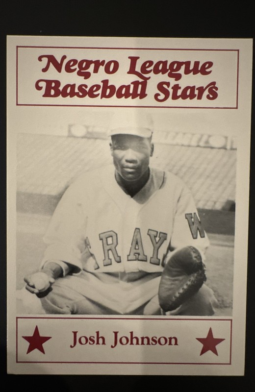 1984 Decathlon Negro League Baseball Stars - Josh Johnson #13 (RC)