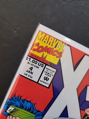 X-Men (1991) #4 1st Print 1st Full App Omega Red Jim Lee Cover Art & Story MINT - Picture 2 of 5