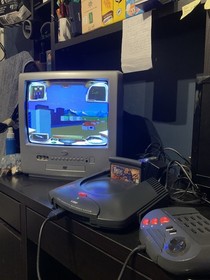 Atari Jaguar Console With 2games and 2 Controllers Boxed