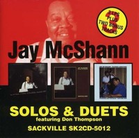 Jay Mcshann - Solos Duets - Cd - G3Z