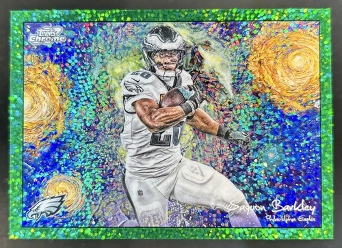 2025 Topps Cosmic Chrome Saquon Barkley Base (RAW)