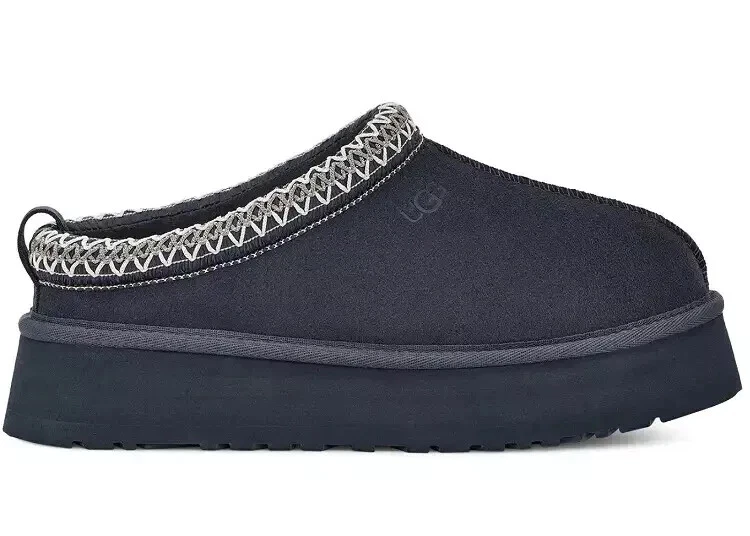 NWOT UGG  Slipper Loafer Navy Blue Size 10 UGG Blue Slippers for Women 10 US Shoe for sale | eBay main image 2